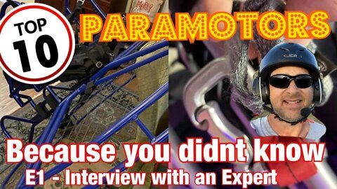 PPG things you did not know you didn’t know about Paramotors E1 - Paratalk.org