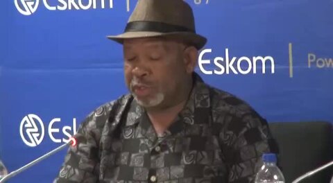 SOUTH AFRICA - Johannesburg - Eskom Press Briefing (Video) (ZcM)