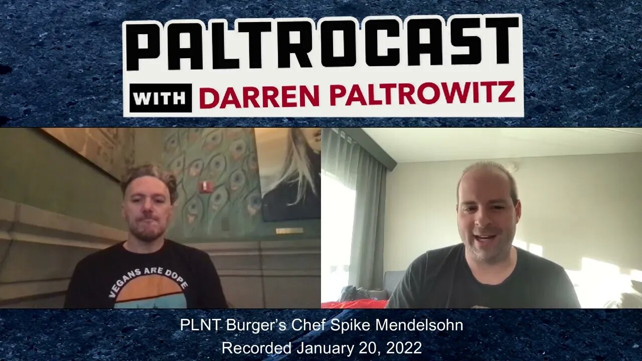 Chef Spike Mendelsohn interview with Darren Paltrowitz