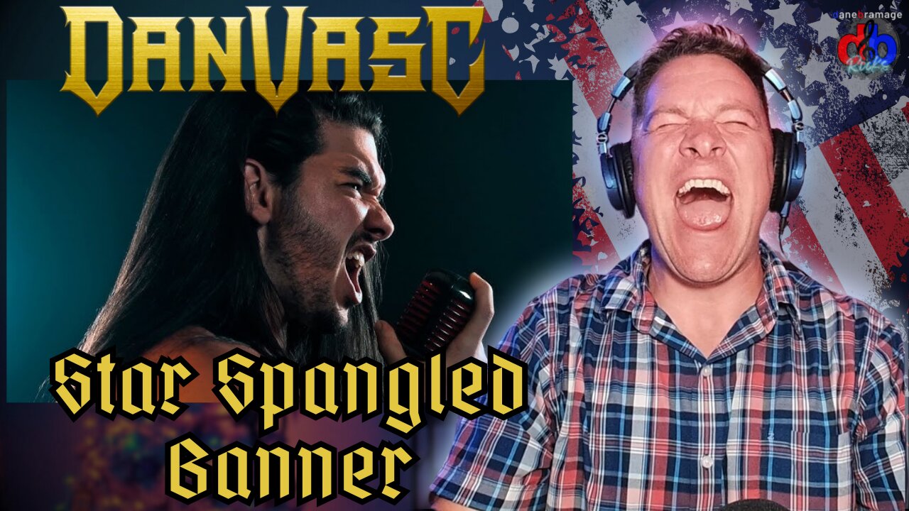 Dan Vasc "Star Spangled Banner" HEAVY METAL 🇧🇷 Happy 4th of July! | DaneBramage Rocks Reaction