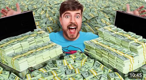 Mr Beast | If You Can Carry $1,000,000 You Keep It! MrBeast