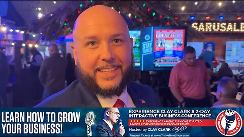 Clay Clark Reviews | "I Love All The Information” - Join Eric Trump & Robert Kiyosaki At Clay Clark's March 6-7 2025 2-Day Business Growth Workshop In Tulsa, Oklahoma! (419 Tix Available)