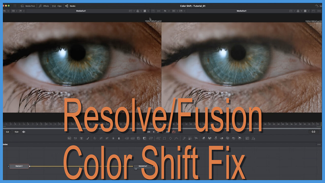 DaVinci Resolve & Fusion Color Shift Fix Tutorial