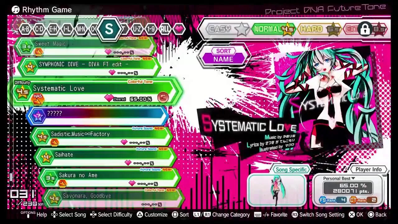 Rhythm Stream W Hatsune Miku Senpai UwU