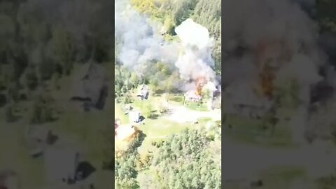 Izyumsky , Kharkiv Artillery strike Russian Forces on the ammunition depot of the Forces of Ukraine