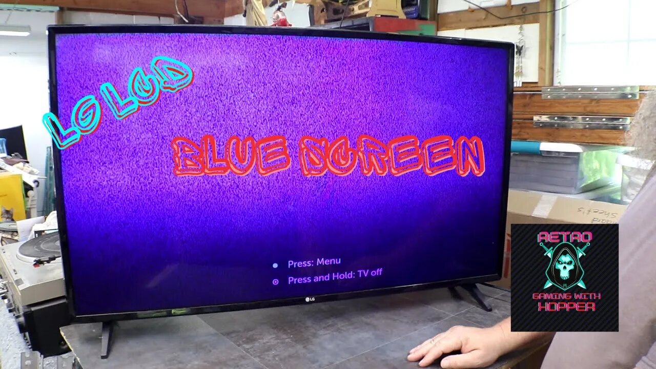 LG 43LJ5500-UA.BUSYLJM LCD TV Back Light Replacement / Blue Screen Repair