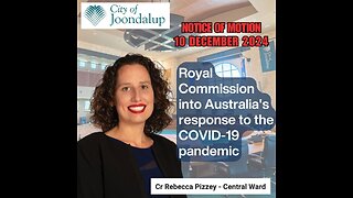 COUNILLOR REBECCA PIZZEY City of Joondalup Council 10 December 2024