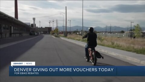 Denver e-bike vouchers open at 11am today