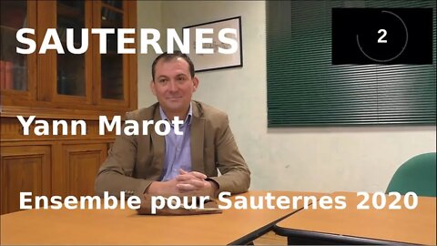 Sauternes 2020, Yann Marot pour Ensemble pour Sauternes 2020