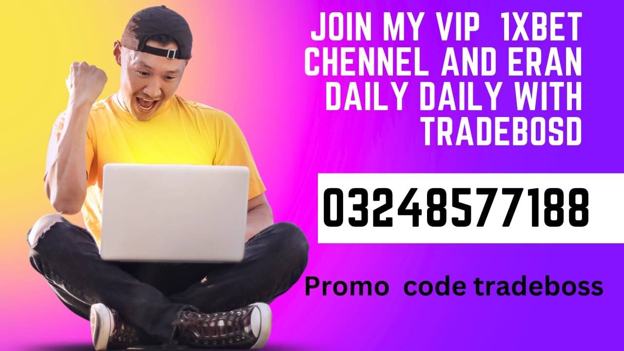 1xbet Vip Channel Bet All details create new account used promo code tradeboss