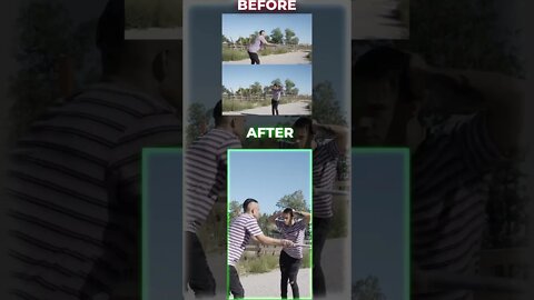 Before and After me dodging my responsibilities #vfx #cgi #beforeandafter #viral #shorts