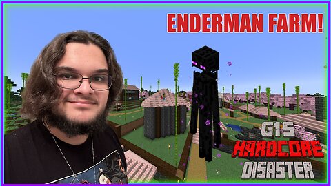 ENDER MAN FARM! (Pt. 2) No Rage Quits! - G1's Hardcore Disaster