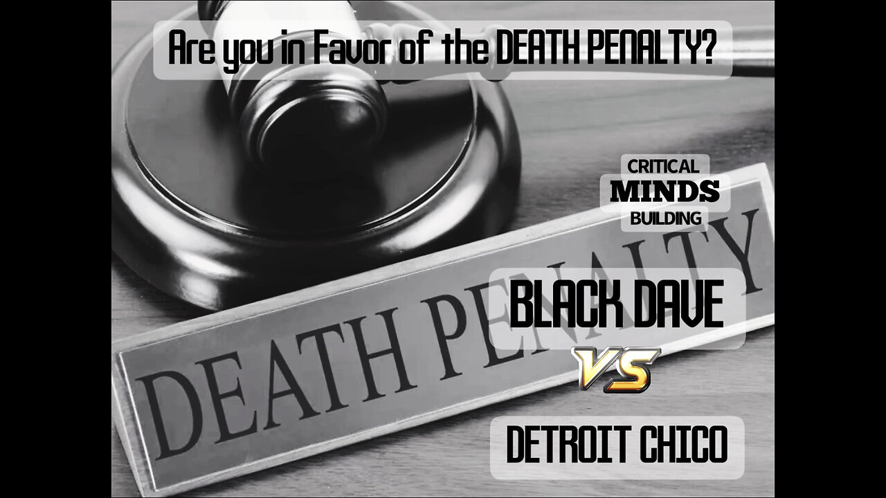 (CMB) LIVE Debate : DEATH PENALTY IN THE USA? YES OR NO