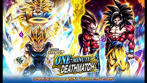 Dragon Ball Legends LF SSJ3 Goku and SSJ2 Vegeta Summons