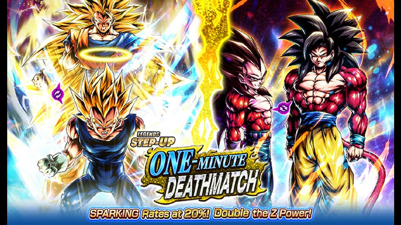 Dragon Ball Legends LF SSJ3 Goku and SSJ2 Vegeta Summons