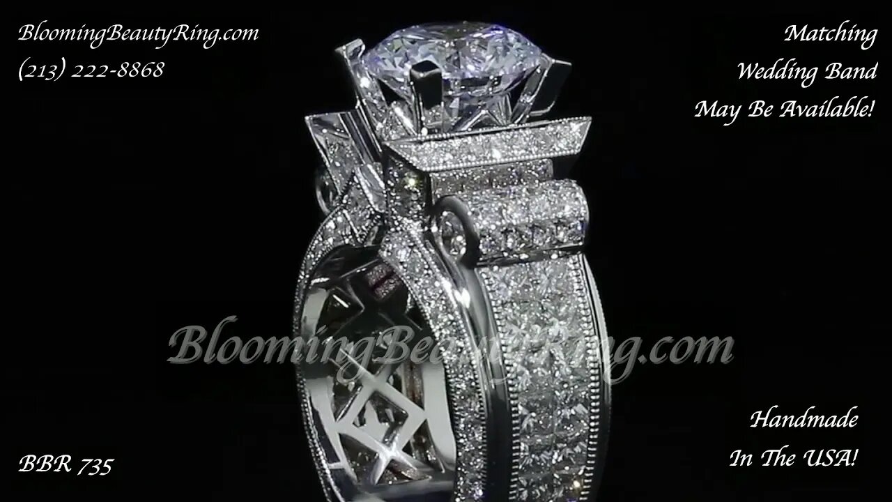 Diamond Engagement Ring BBR-735E