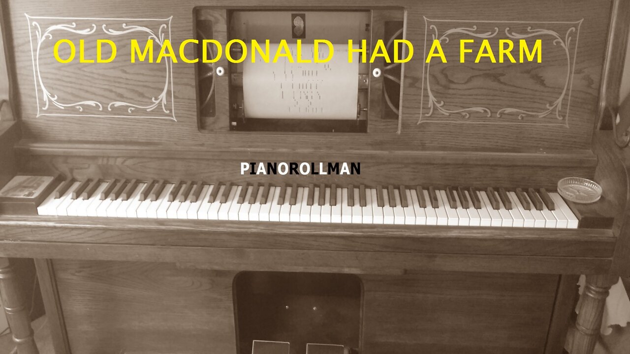 OLD MACDONALD HAD A FARM