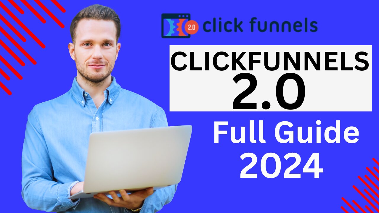 clickfunnels 2.0 for begginers. Step by step tutorial.