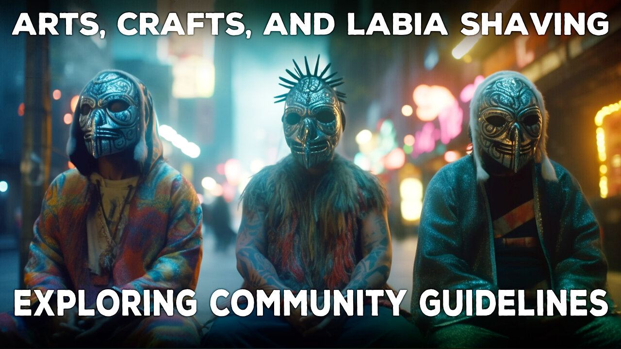 Arts, Crafts, and Labia Shaving | Exploring Community Guidelines