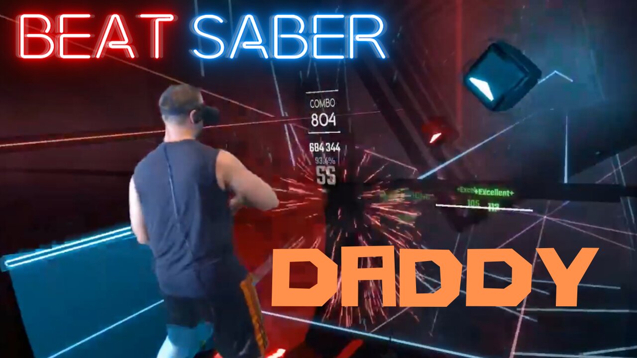 Beat Saber || Daddy - PSY || Expert Mixed Reality