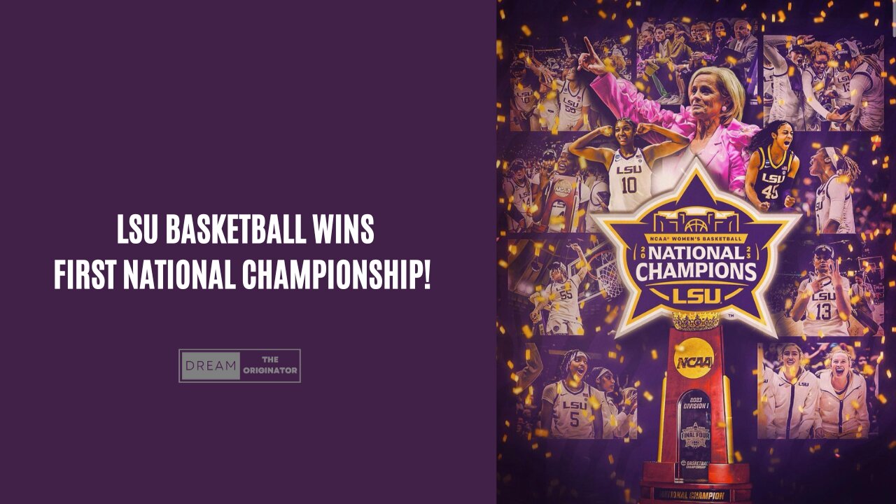 LSU Basketball Wins First National Championship!