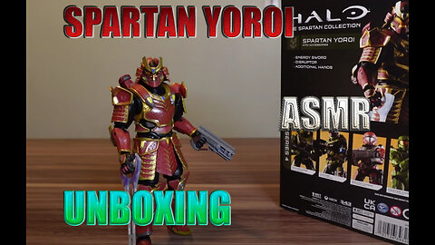 ASMR Unboxing: Spartan Yoroi Action Figure (Series 4)