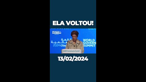 Ela voltou.... kkkkk