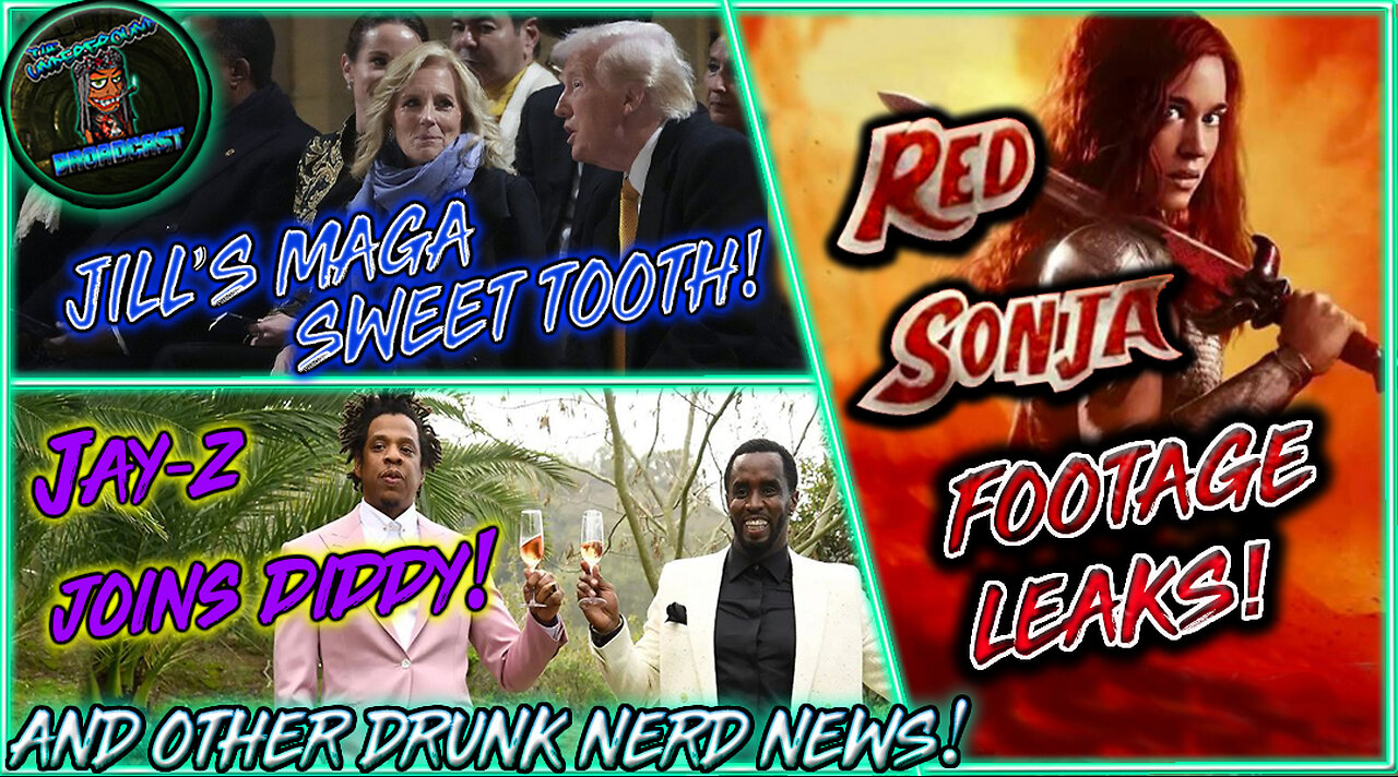 The Underground Broadcast #33 - Red Sonja Leaks + More Drunk Political/PopCulture News!