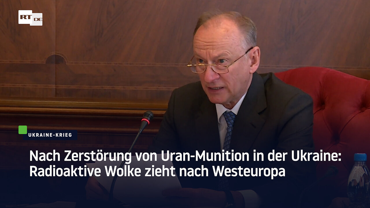 Nach Zerstörung von Uran-Munition in der Ukraine: Radioaktive Wolke zieht nach Westeuropa