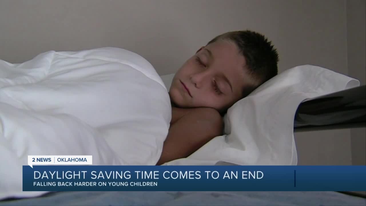 Daylight Saving Time ends kids affected most