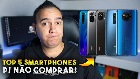 TOP 5 CELULARES da XIAOMI que você NÃO DEVE COMPRAR na BLACK FRIDAY!