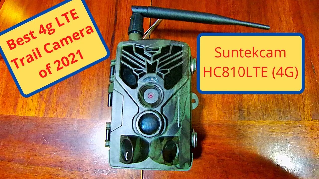 Best 4G Trail Camera of 2021 Suntekcam 810 LTE 4G Trail Camera