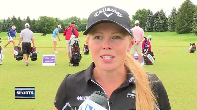 Rain halts final practice round at LPGA Classic