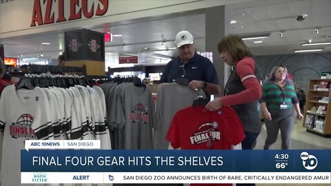 Final Four gear hits the shelves at SDSU bookstore