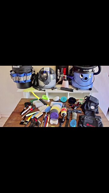 Best Car Interior Detailing Tools|Equipment OG #shorts