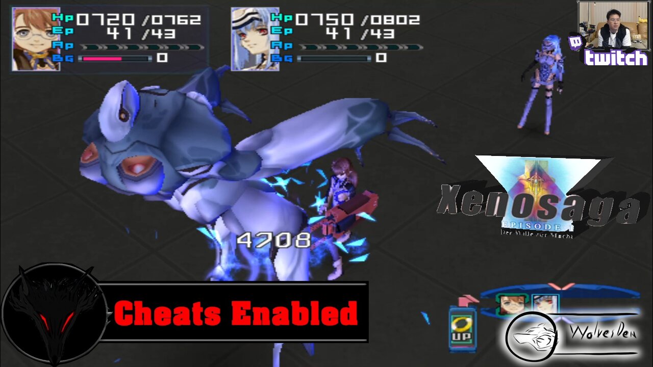 (PS2) Xenosaga - Episode I Der Wille zur Macht - 01 - Test Run (Cheats Enabled)