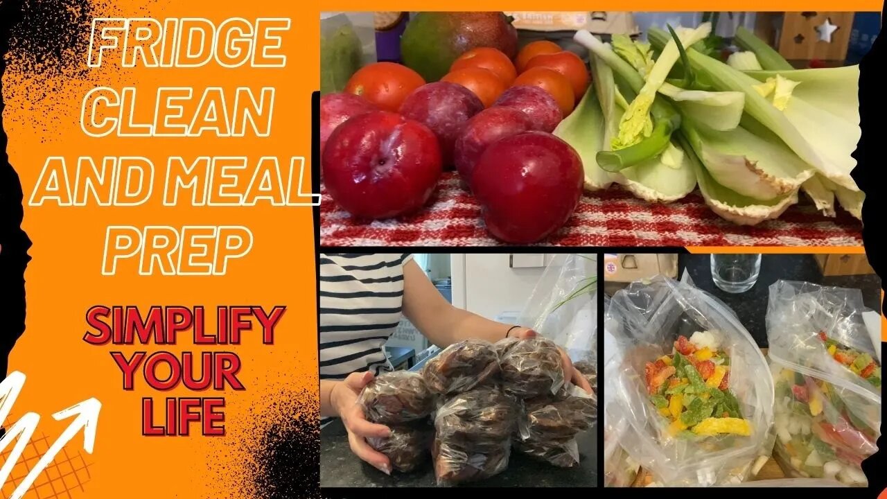 ✔FRIDGE CLEANOUT/✔MEAL PRE-PREP - MAKE THINGS SIMPLE/May 2022