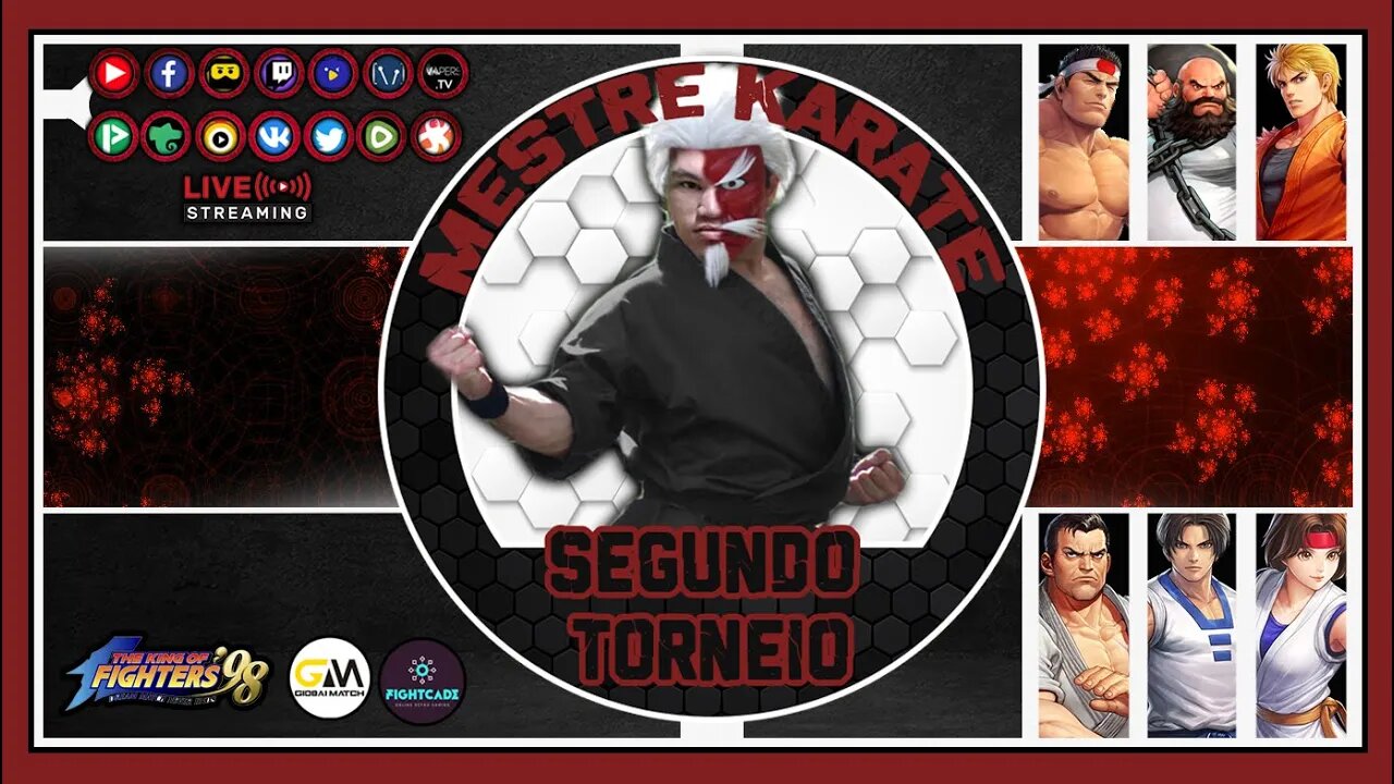 FIGHTING GAME " SEGUNDO MINE TORNEIO MESTRE KARATE" #JOGAR#live337