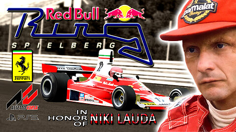 Racing Niki Lauda's Ferrari #redbullring #simracing #ps5
