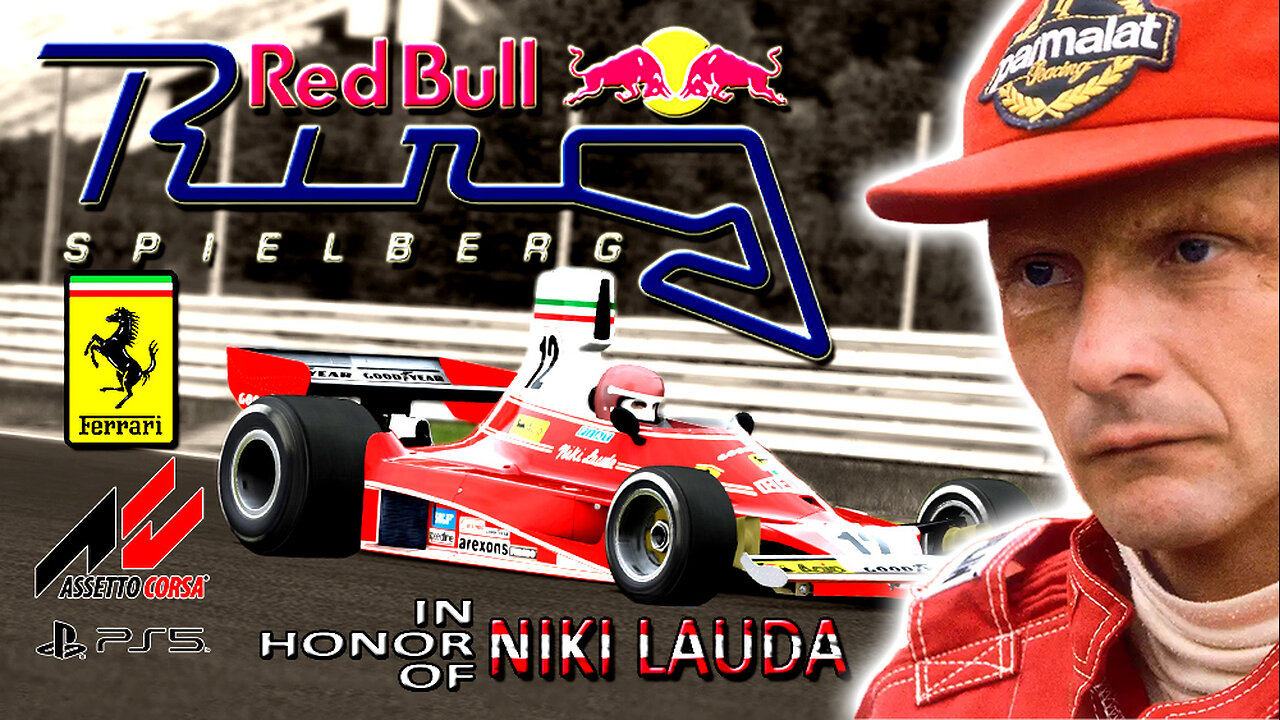 Racing Niki Lauda's Ferrari #redbullring #simracing #ps5
