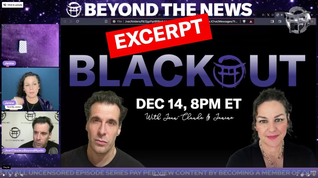 BLACKOUT 💀 EXCERPT : DEC 13 BEYOND THE NEWS❗️