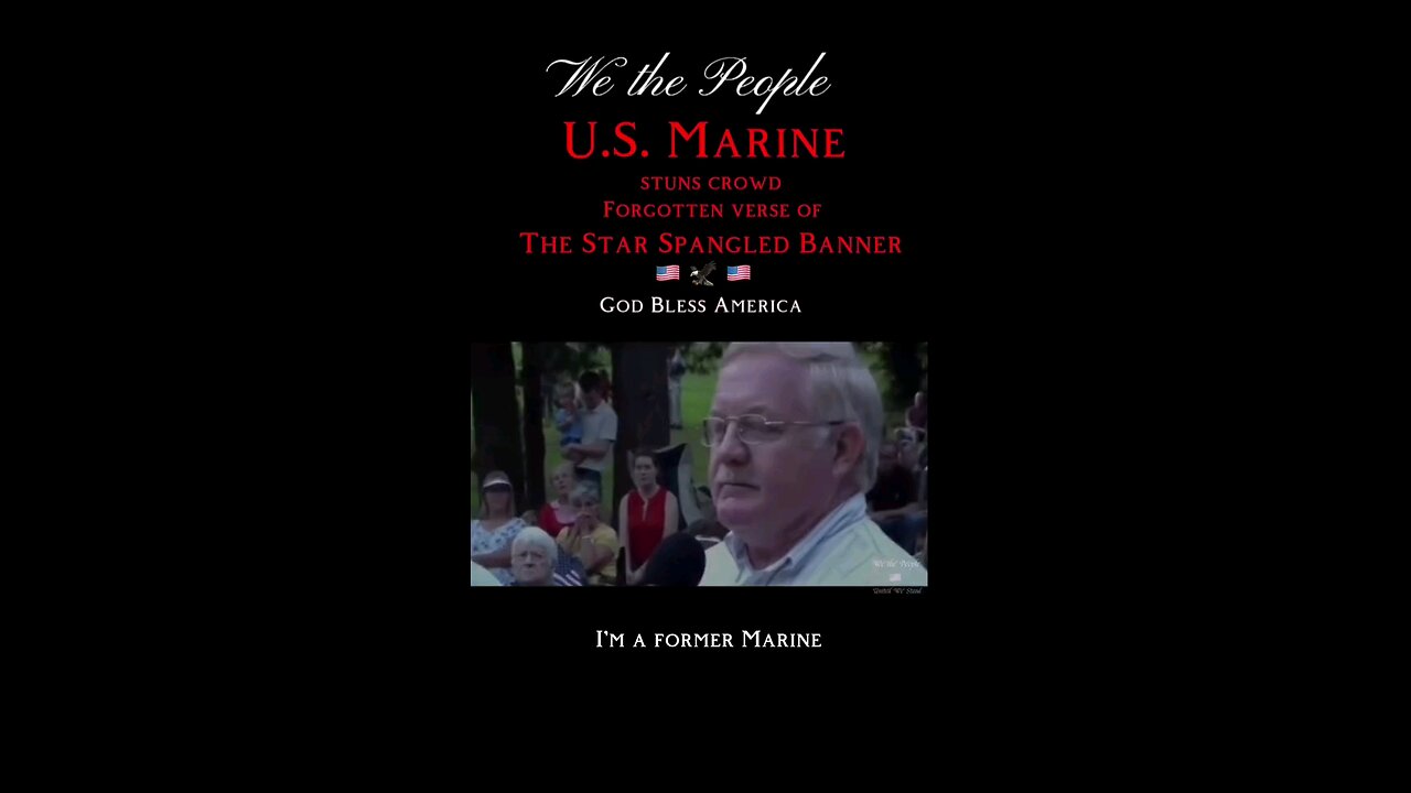 star spangled banner forgotten verse. slayed by a marine.