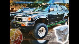 94 Toyota 4runner raptor swap