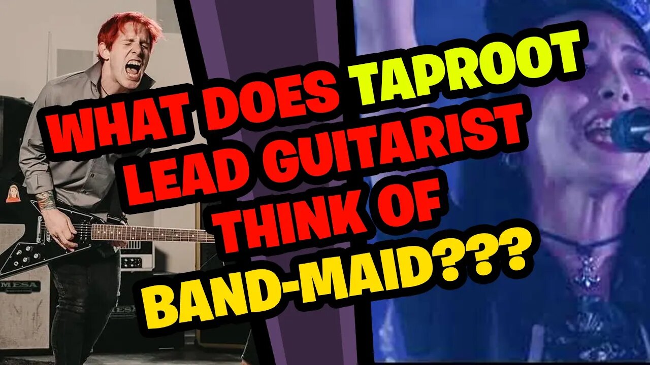 TAPROOT Guitarist Reacts to BAND-MAID!