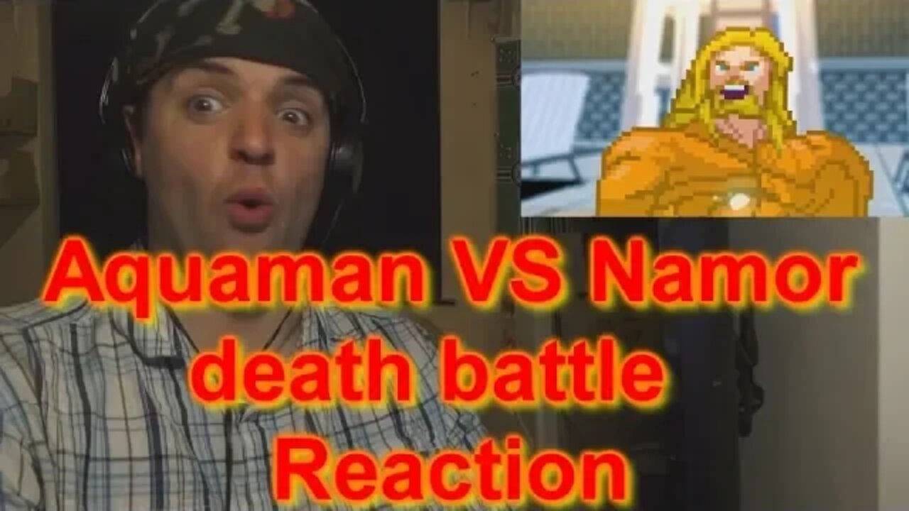 Reaction Aquaman VS Namor (Marvel VS DC Comics) | DEATH BATTLE!