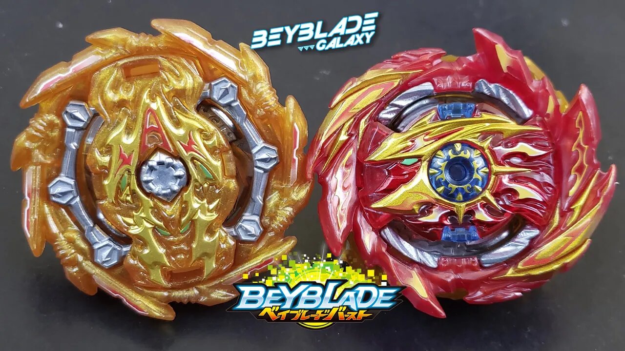 BUSHIN ASHURA .13.αn SEN vs SUPER HYPERION .Xc 1A - Beyblade Burst ベイブレードバースト