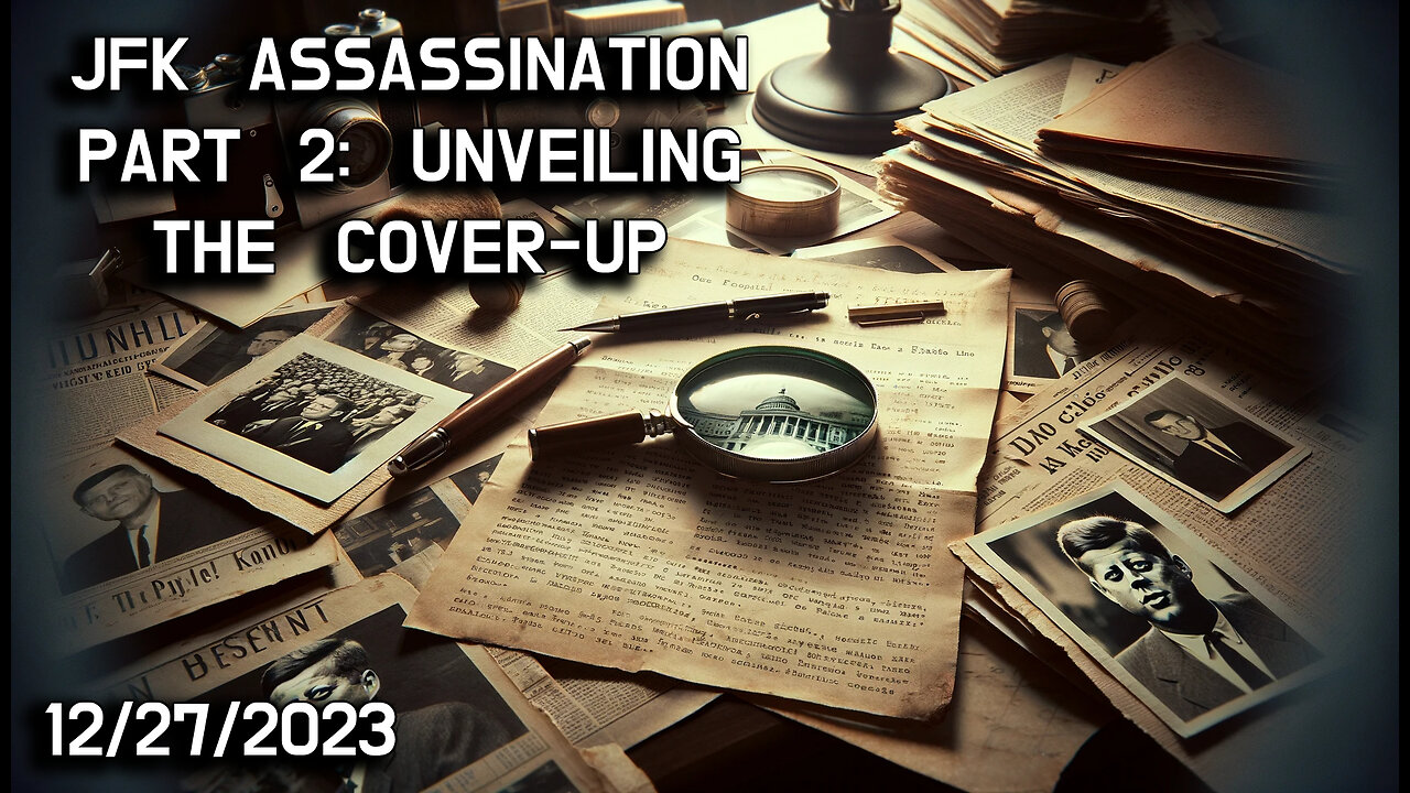 🔍🇺🇸 The JFK Assassination Revisited: Exposing the Layers of a Cover-Up 🇺🇸🔍