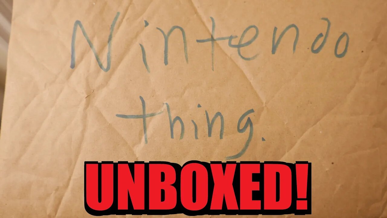 Unboxing a bunch of Mystery Nintendo things!