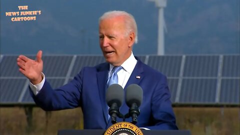 Biden: "I promise you to.. put people in a place where those beautiful children in the back."