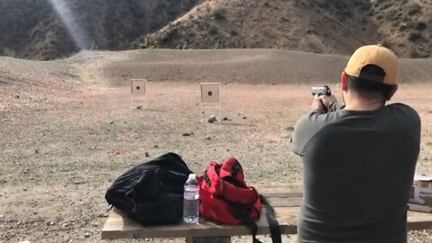 Shooting Ruger P95 pistol